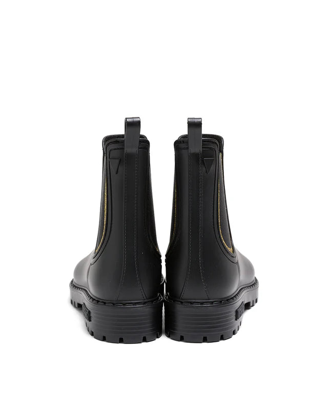Bottes de Pluie Gaudi Mate Glitter Negro-Oro