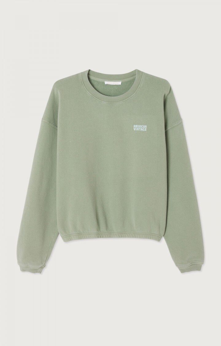 SWEAT FEMME IZUBIRD ARGILE VINTAGE