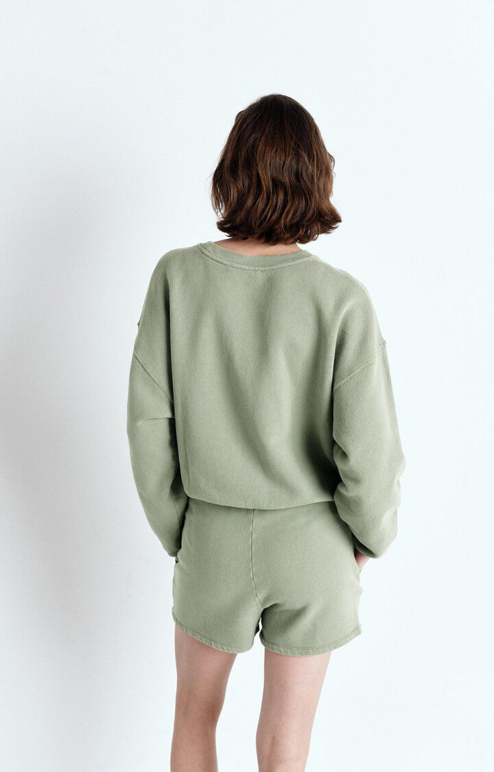 SWEAT FEMME IZUBIRD ARGILE VINTAGE
