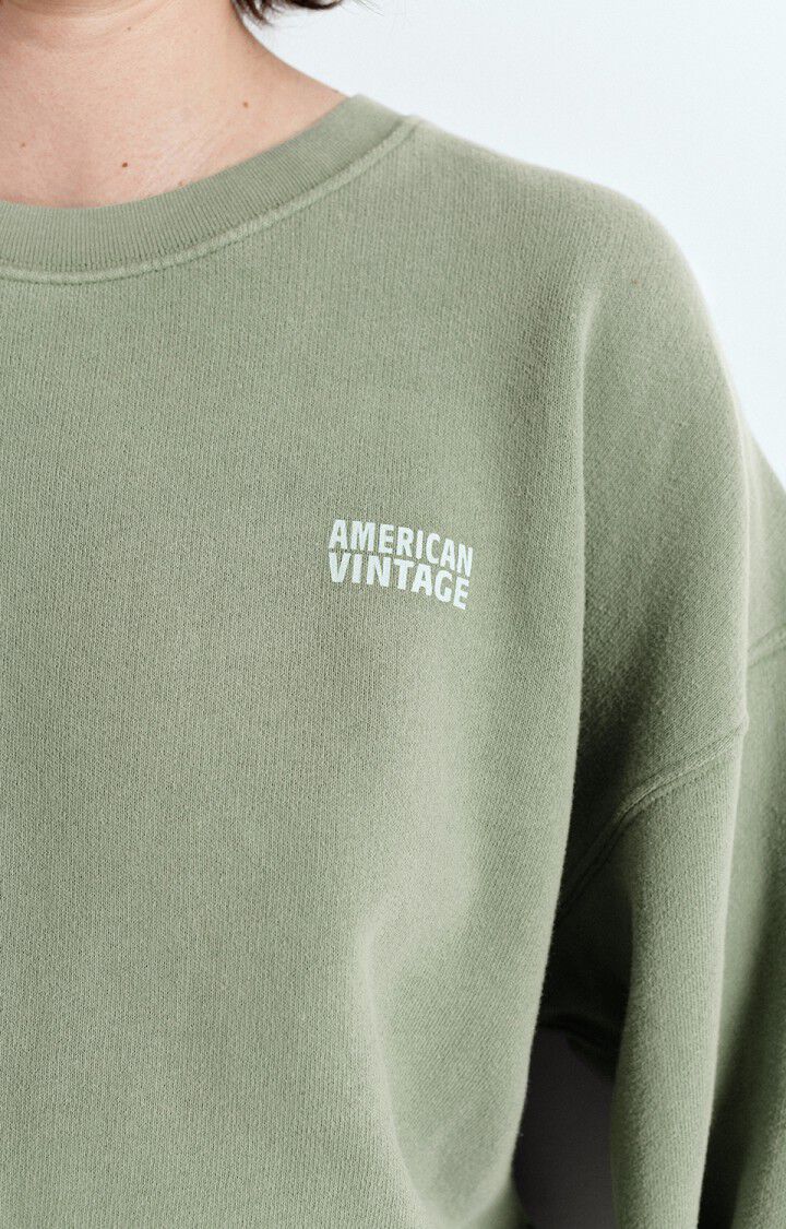 SWEAT FEMME IZUBIRD ARGILE VINTAGE