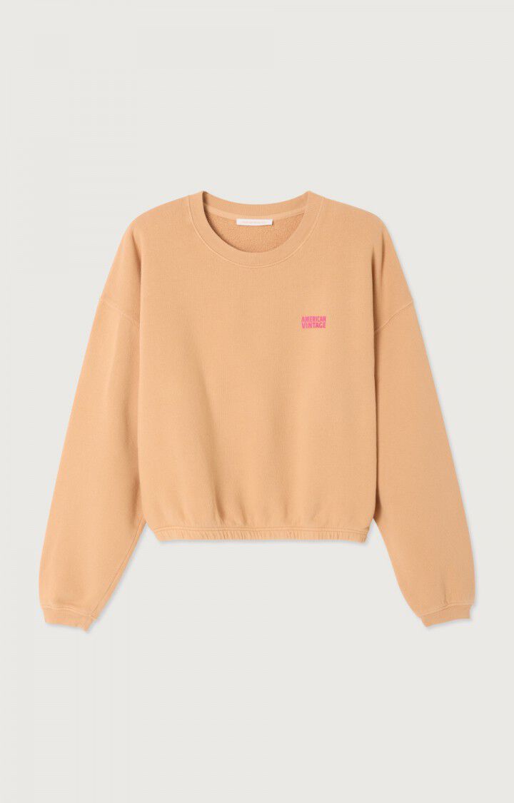 SWEAT FEMME IZUBIRD NOISETTINE VINTAGE