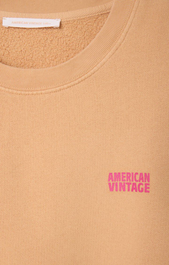 SWEAT FEMME IZUBIRD NOISETTINE VINTAGE