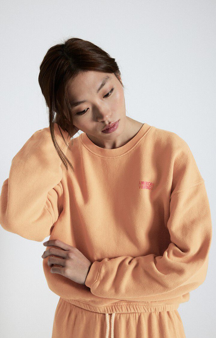 SWEAT FEMME IZUBIRD NOISETTINE VINTAGE