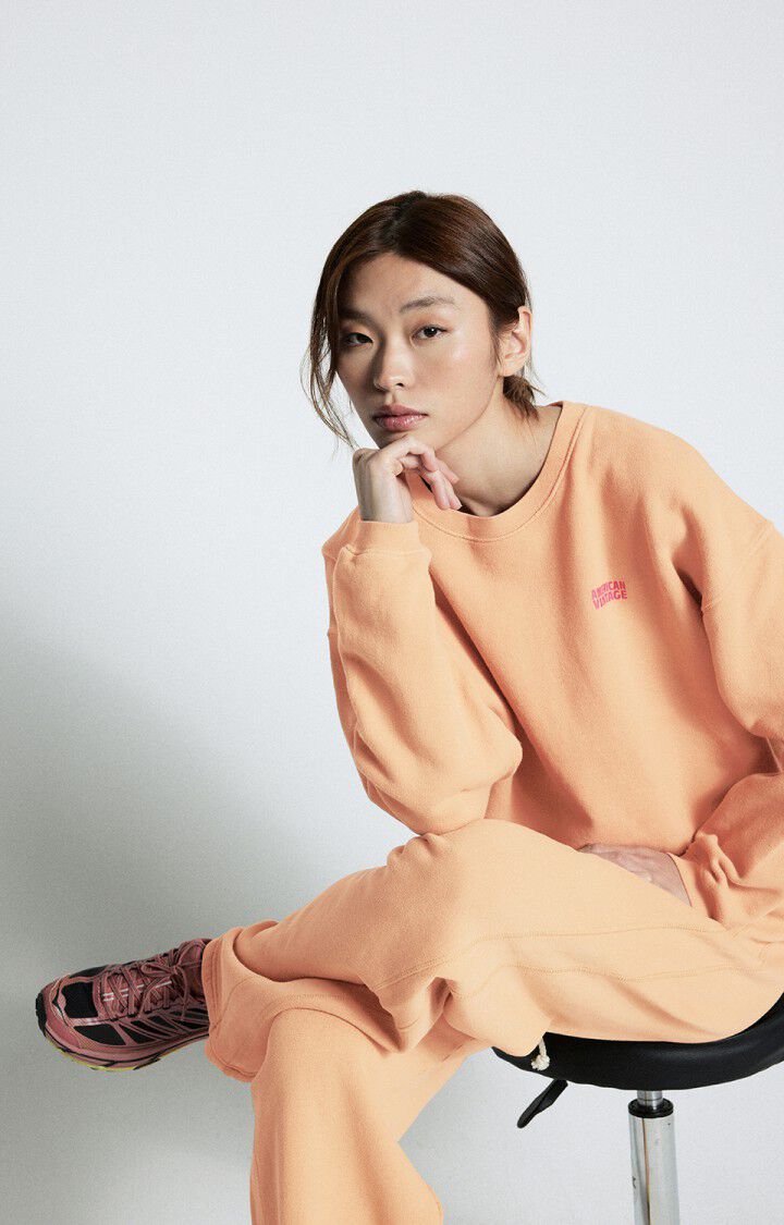 SWEAT FEMME IZUBIRD NOISETTINE VINTAGE