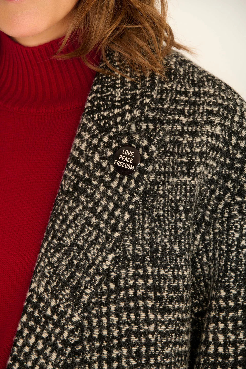 MANTEAU LONG - MORENO BLACK