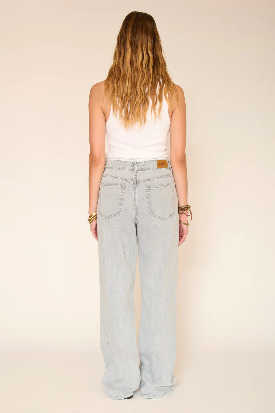 JEAN - POKA TOKYO BLACK DENIM-GREY - SAN ANTONIO WASH