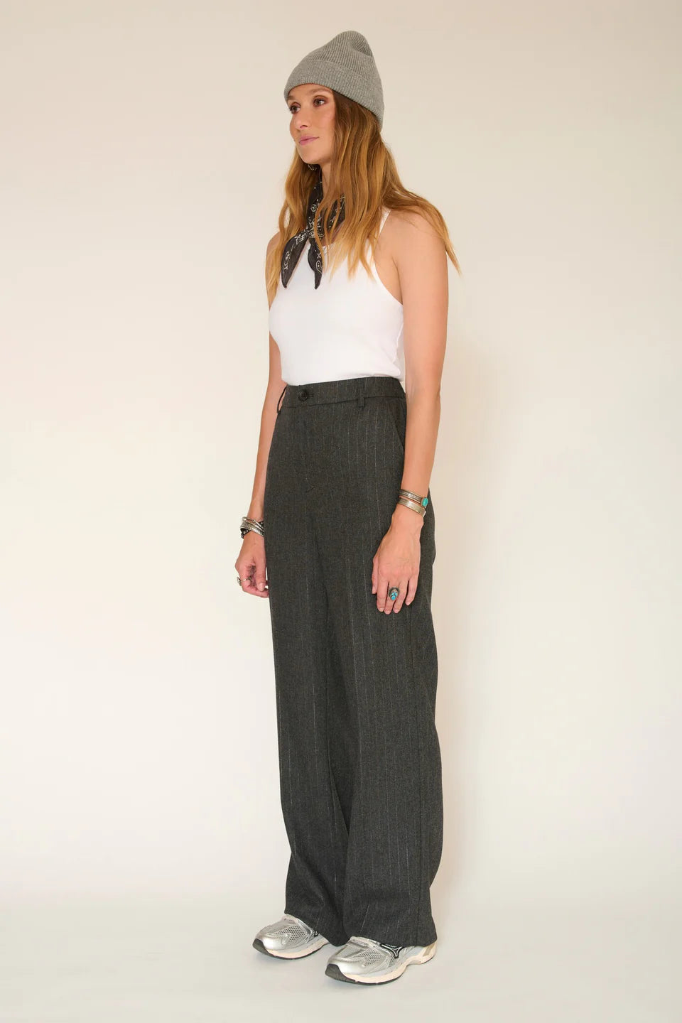 PANTALON DE TAILLEUR - PAVATO GREY
