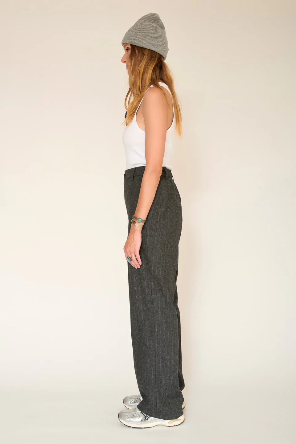 PANTALON DE TAILLEUR - PAVATO GREY