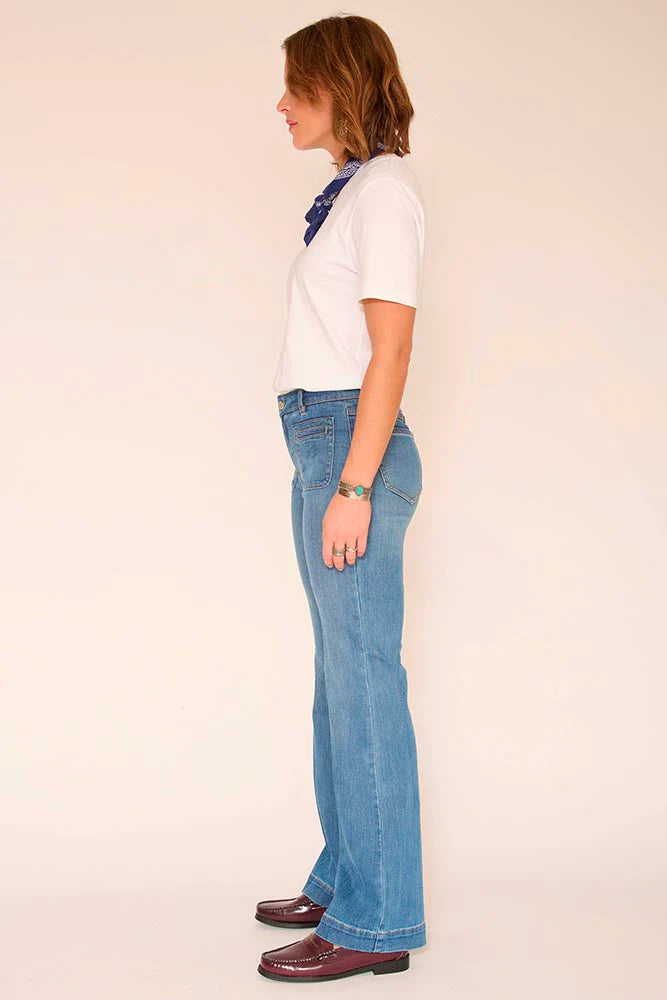 JEANS-THE DIANA WILSON BLUE ETHAN WASH