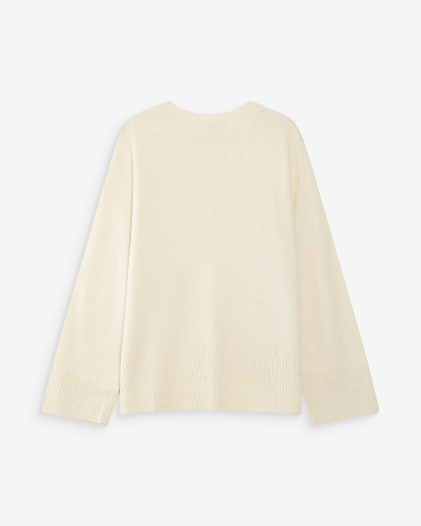 PULL OVERSIZE À MESSAGE BLEUET VIGGO