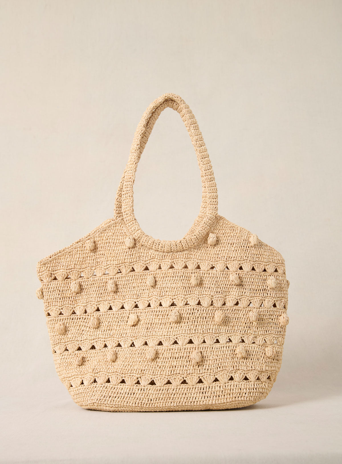 PANIER GRAND SOLEIL Raphia Naturel