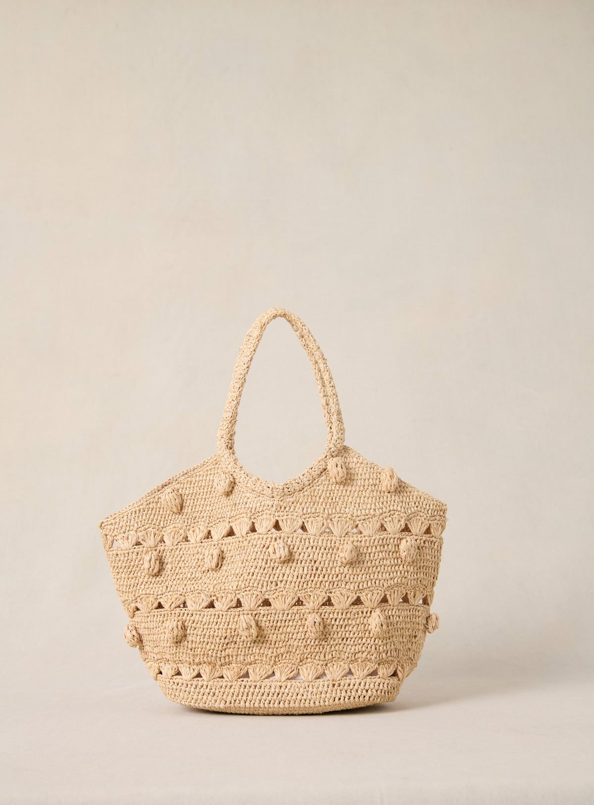PANIER PETIT SOLEIL Raphia Naturel