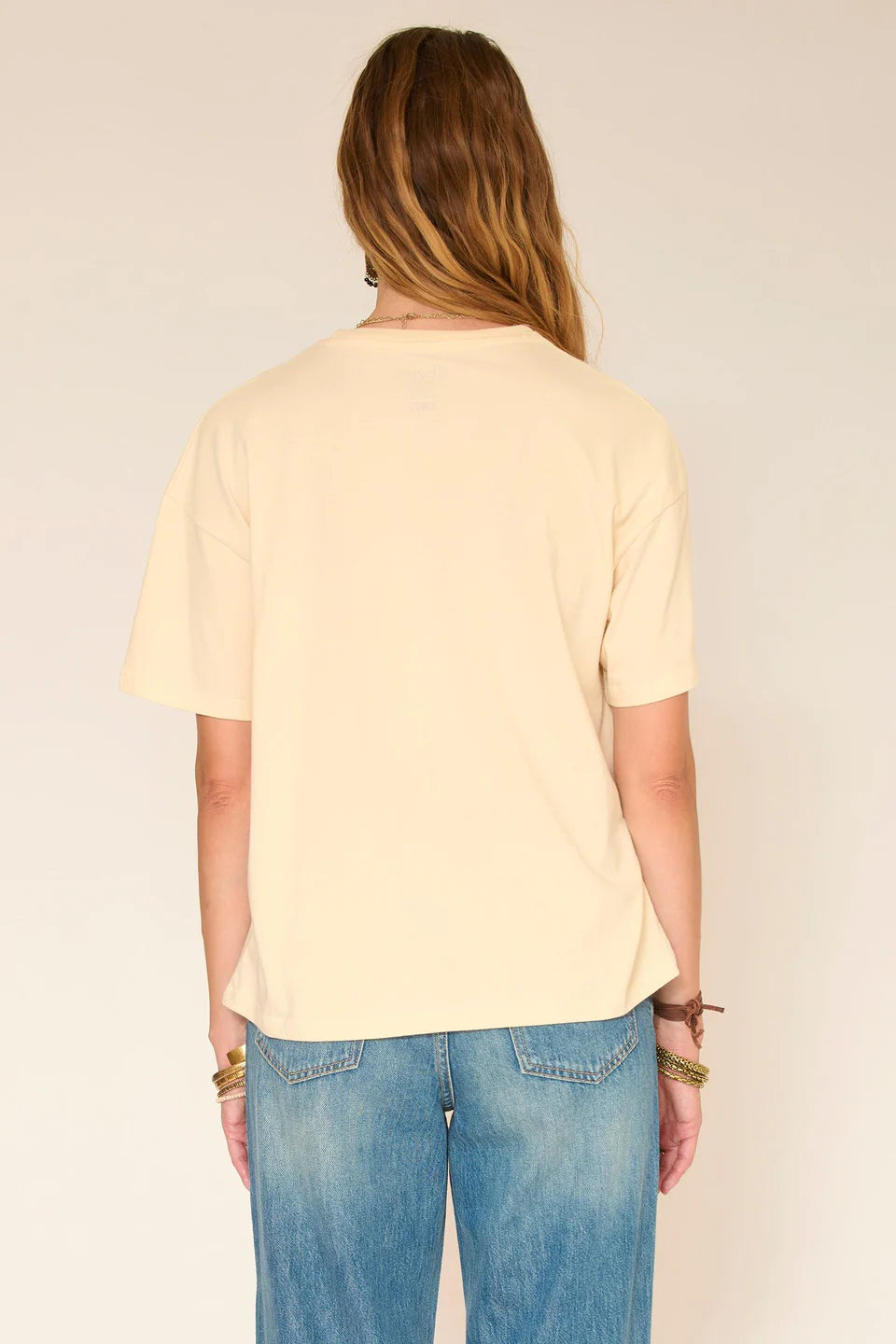 TSHIRT - TAKOMI.DOORS-NATURAL