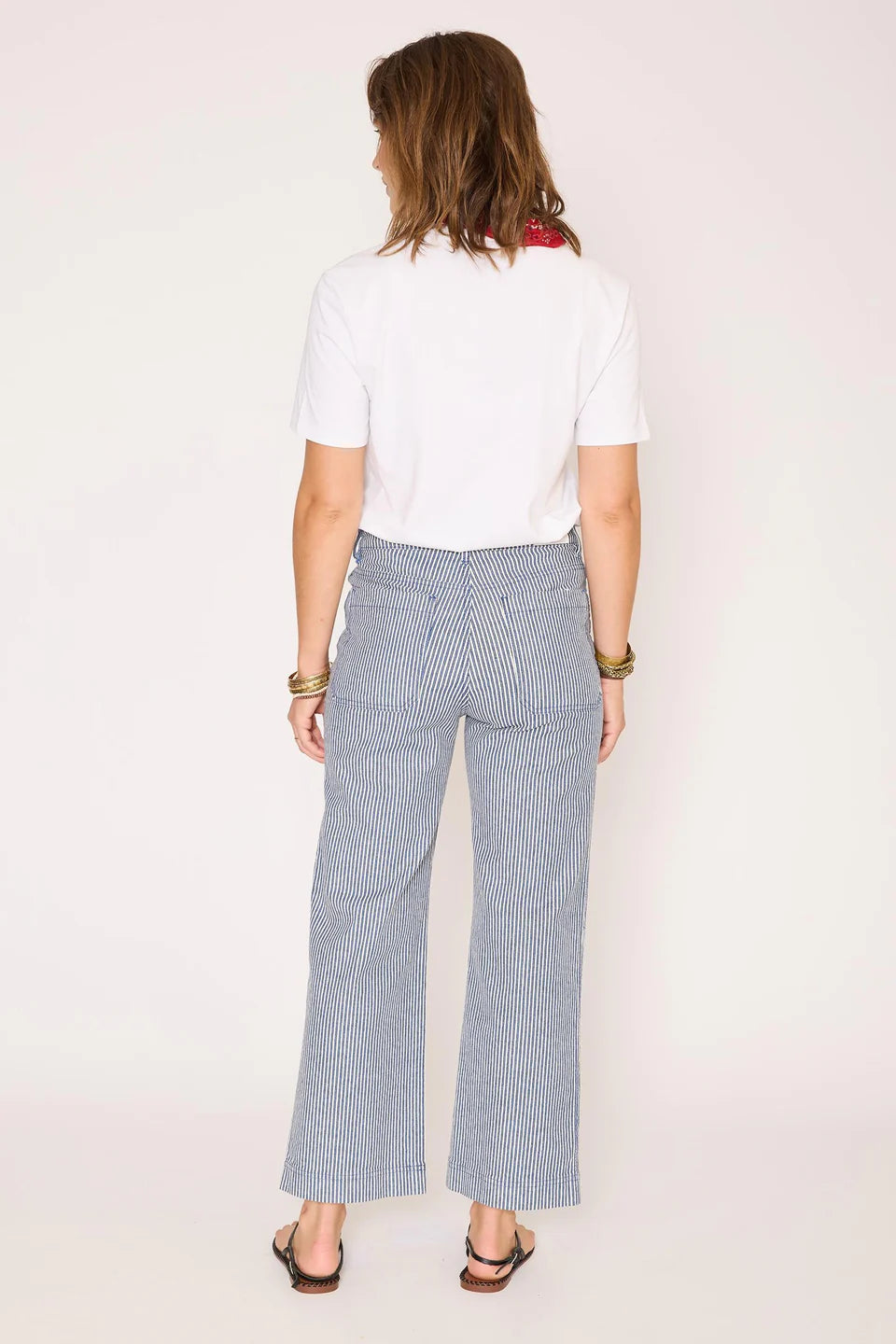 JEAN - THE FRIDA PORTOFINO STRIPES-BLUE