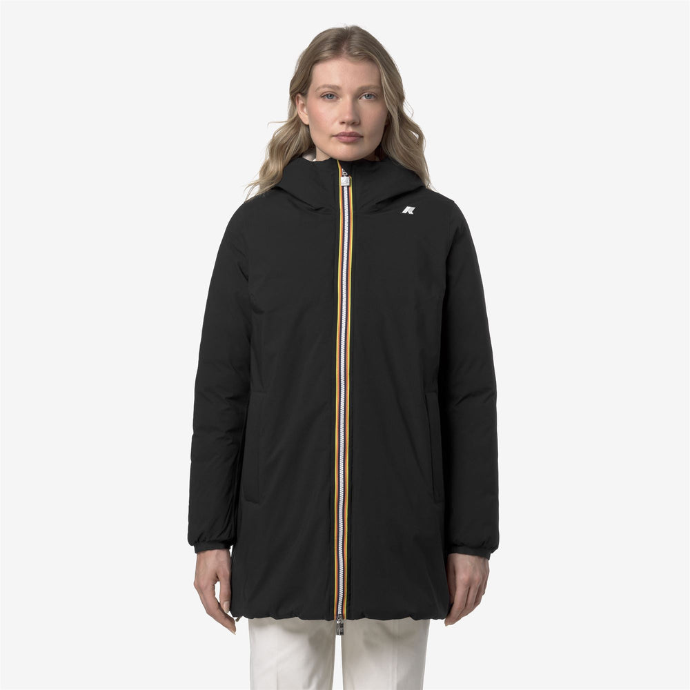 SOPHIE ST THERMO REVERSIBLE Black Pure-Beige Cashmere