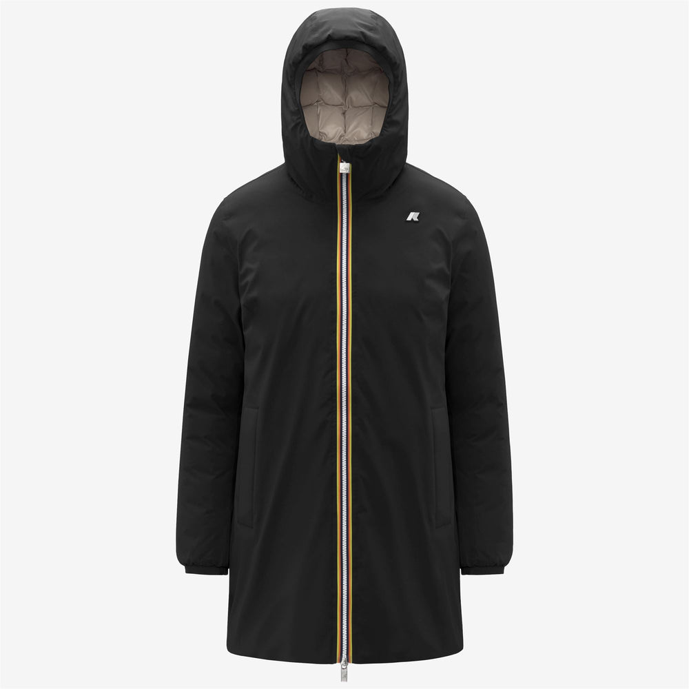 SOPHIE ST THERMO REVERSIBLE Black Pure-Beige Cashmere