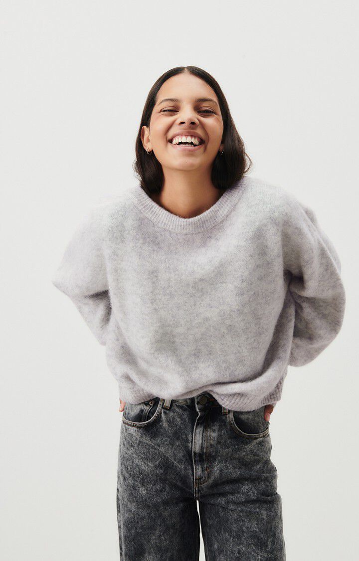 PULL FEMME VITOW GRIS CLAIR CHINE