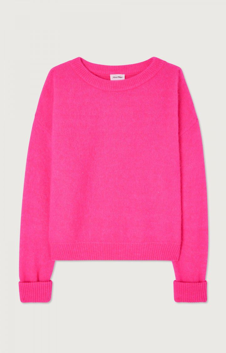 PULL FEMME VITOW FLUO ROSE CHINE