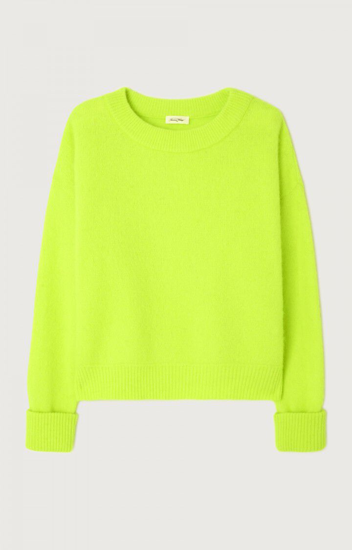 PULL FEMME VITOW JAUNE FLUO CHINE