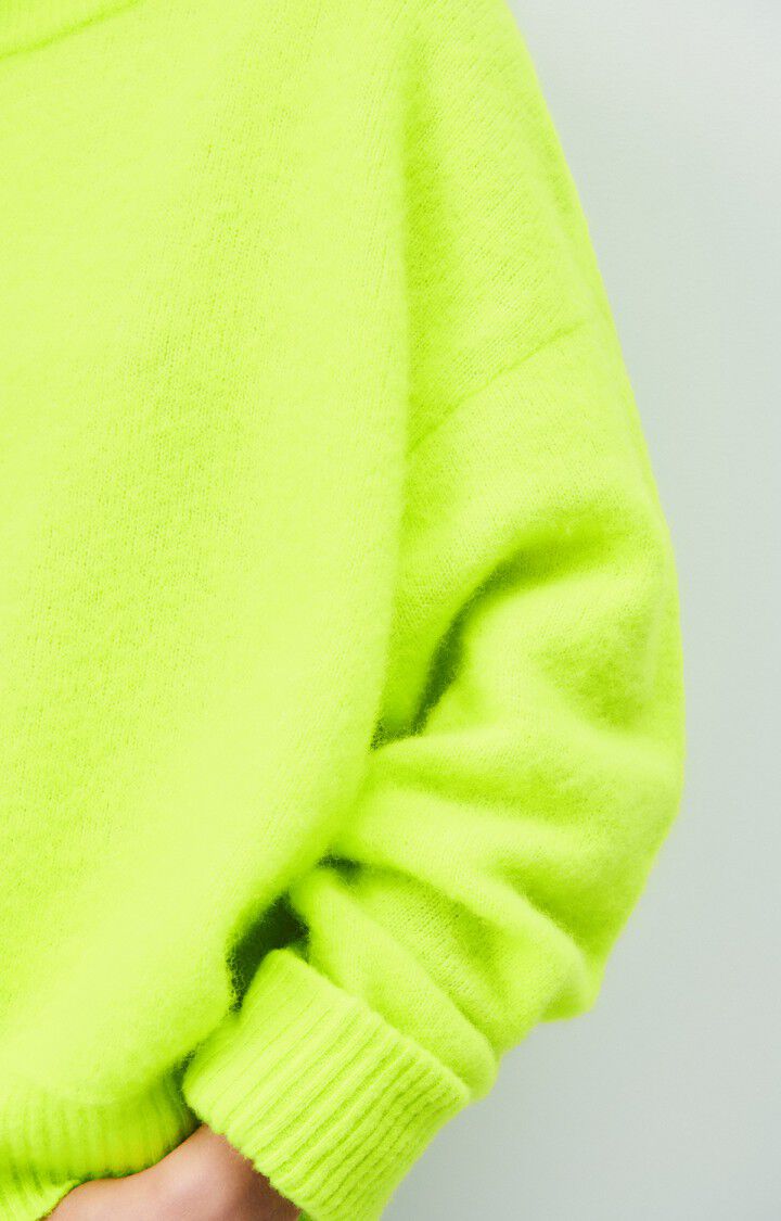 PULL FEMME VITOW JAUNE FLUO CHINE