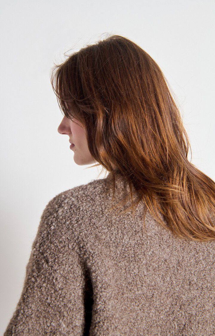 PULL FEMME ZOLLY Taupe Chiné