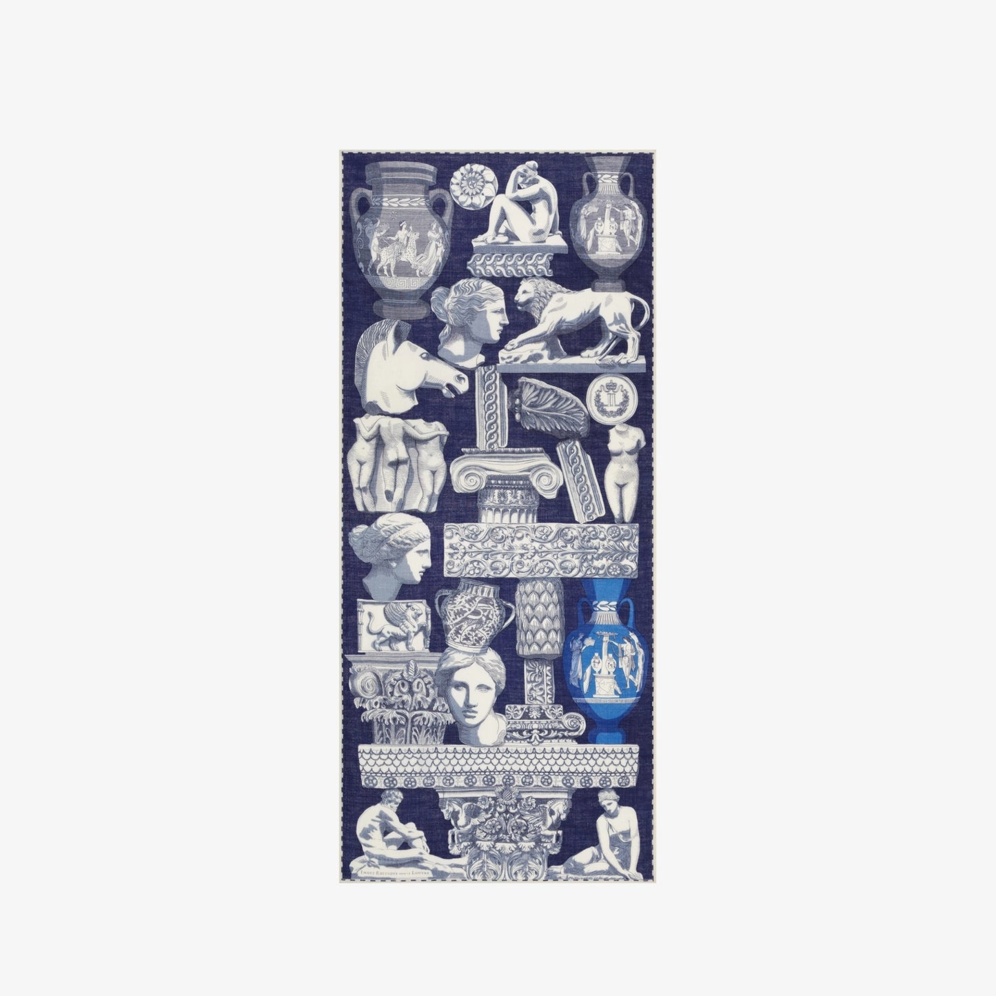 Écharpe 80 - Archives - Bleu Marine
