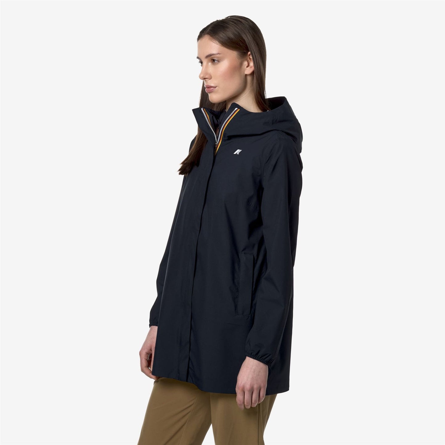 SOPHIE STRETCH DOT BLUE DEPTH