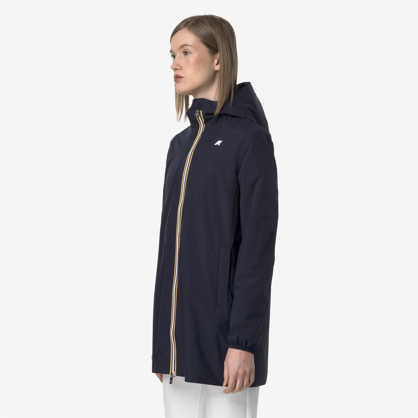 SOPHIE STRETCH POLY JERSEY BLUE DEPTH