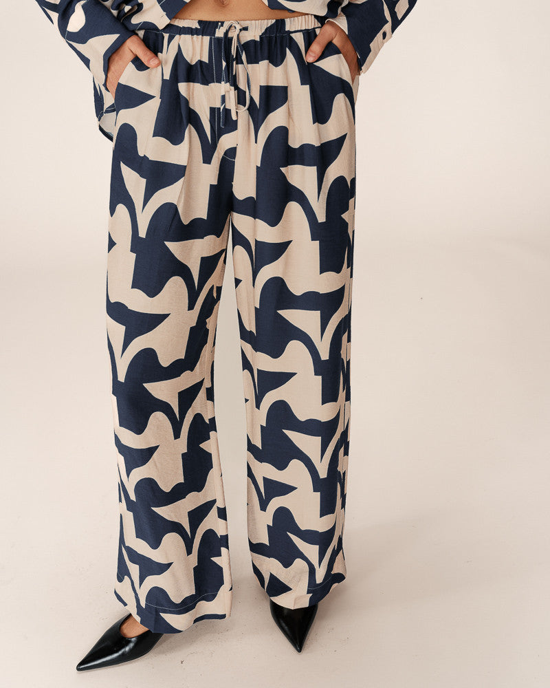 PANTALON MARINE PAVOT