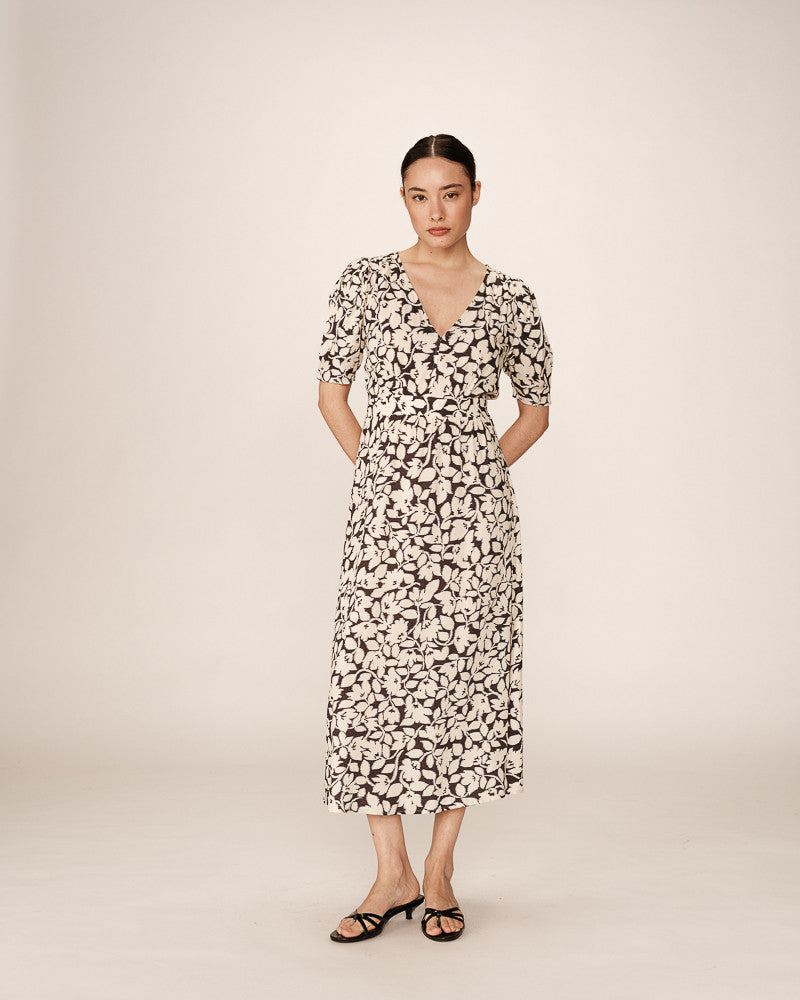 ROBE LONGUE NOIR POLDIE