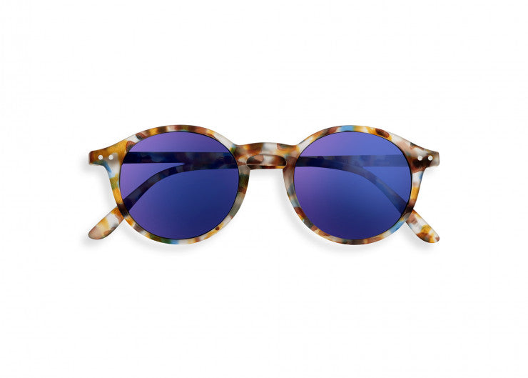 Lunettes #D Blue Tortoise Mirror