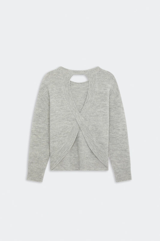 Pull Plamedi Gris Chiné