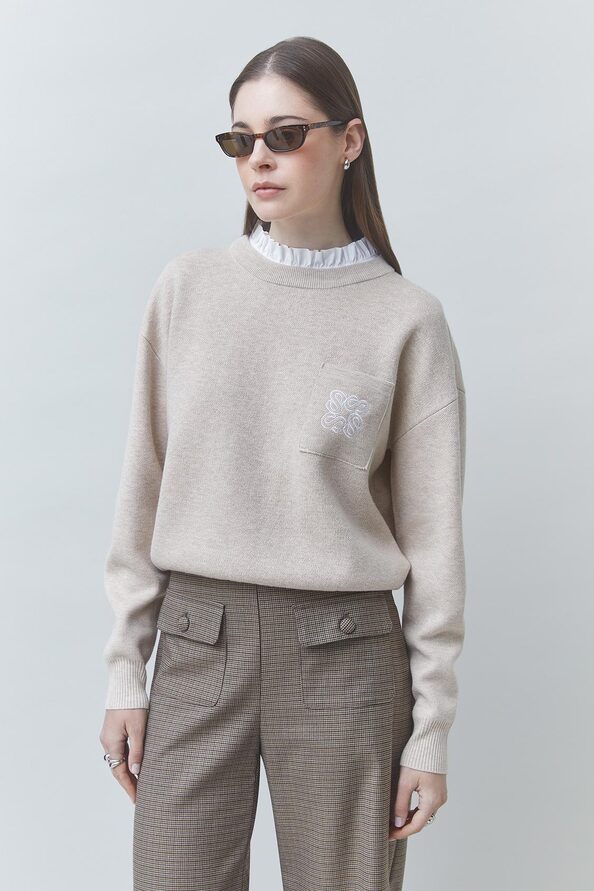 Pull PACOLI Beige
