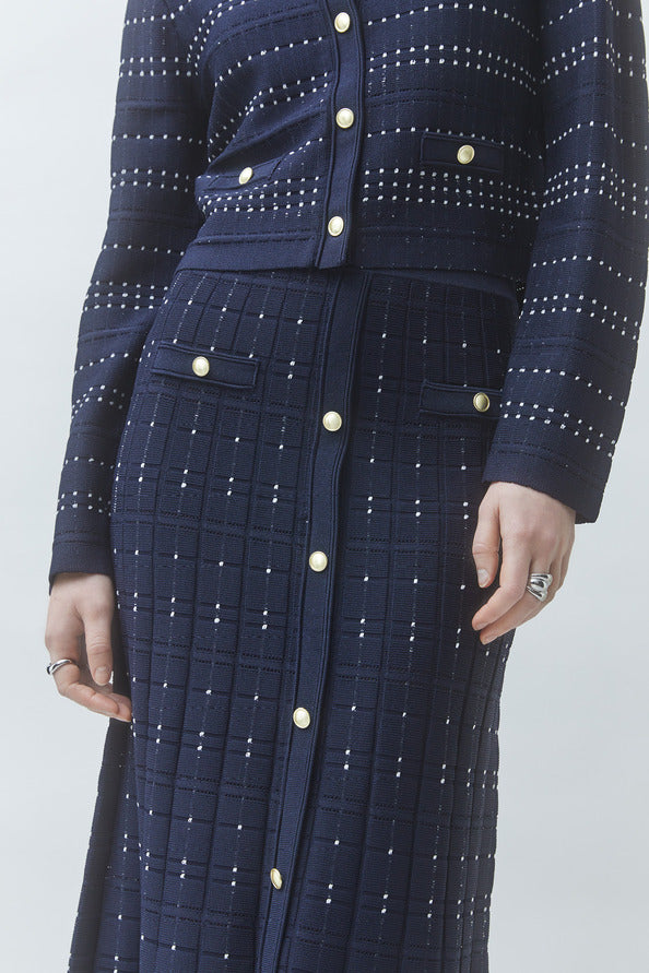 Jupe FILBY Bleu Nuit