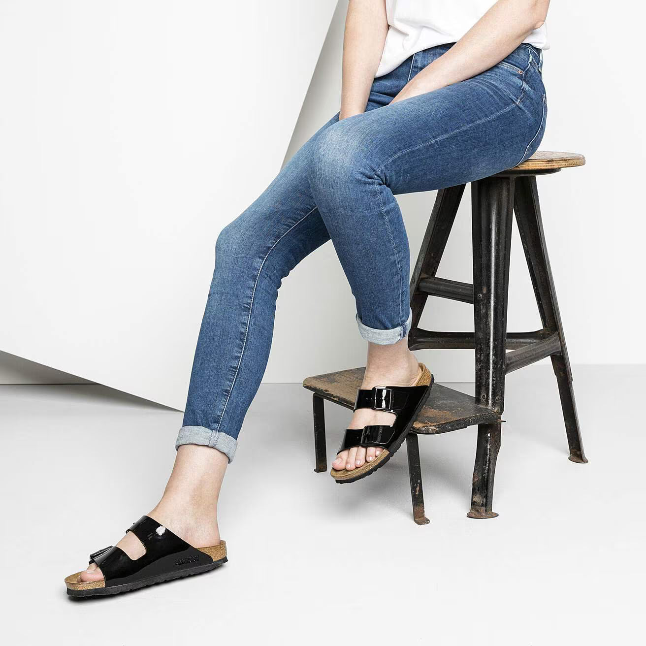 Birkenstock Arizona Black Patent