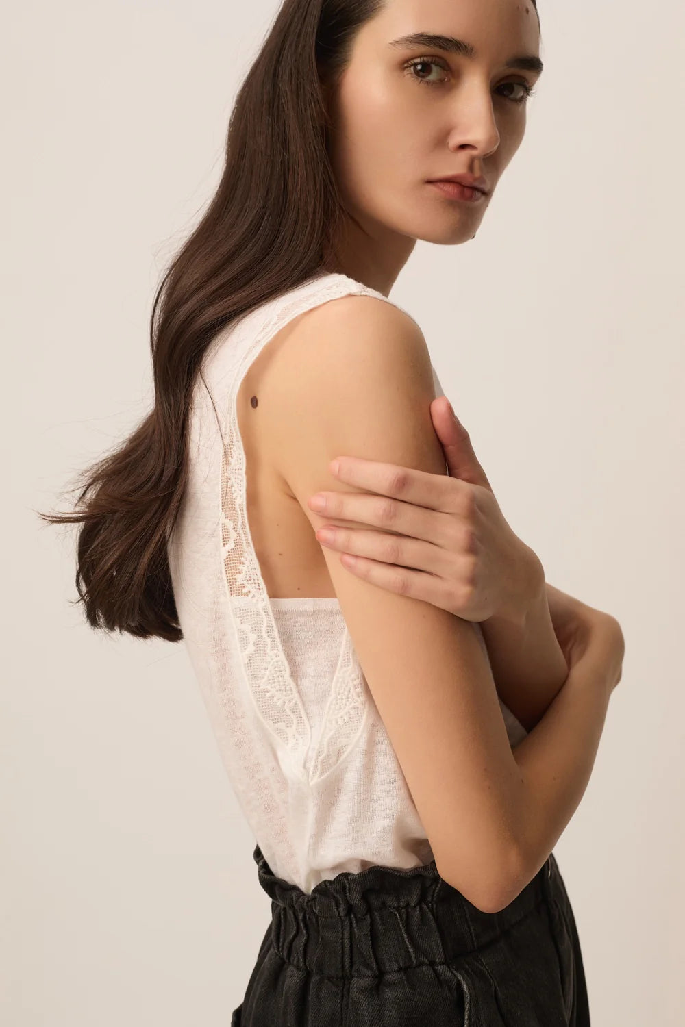 DÉBARDEUR HELENA ECRU