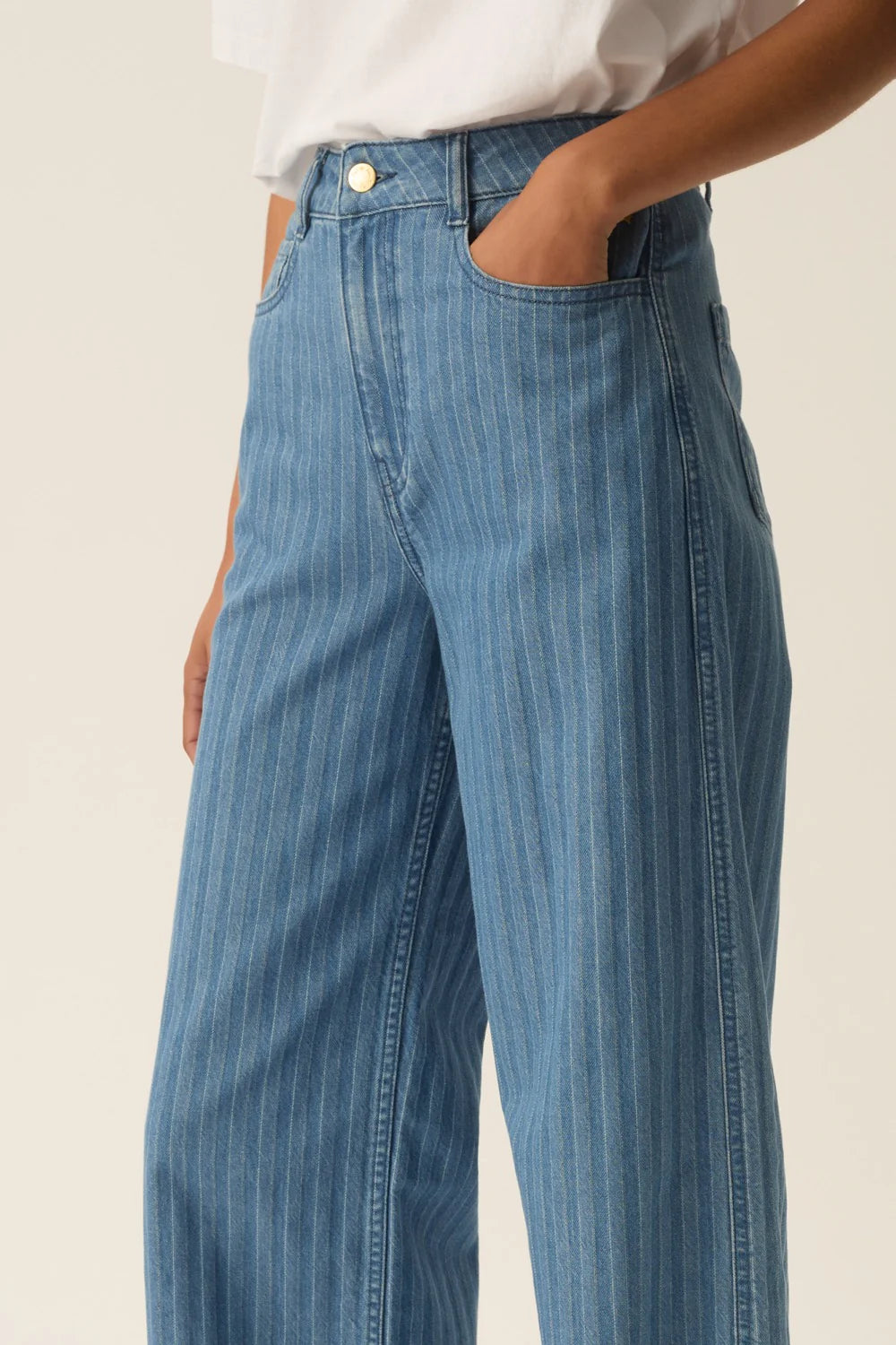 JEAN LISE DENIM RAYE