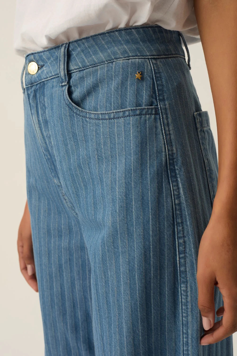 JEAN LISE DENIM RAYE