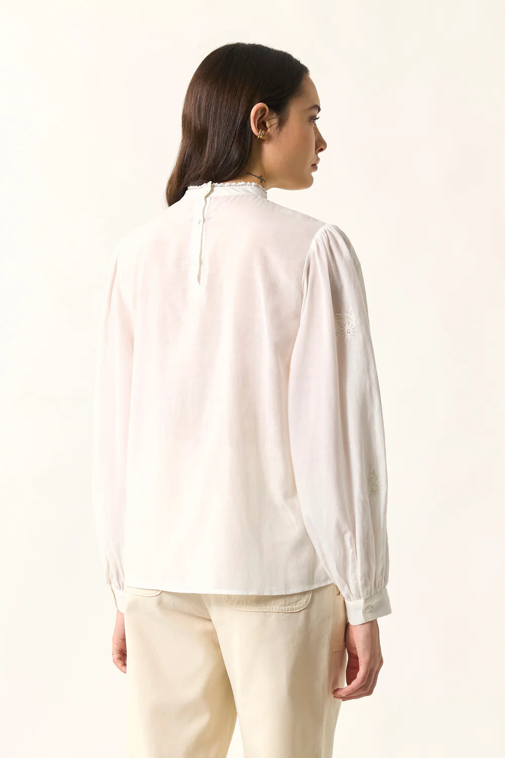 BLOUSE ETHAN ECRU