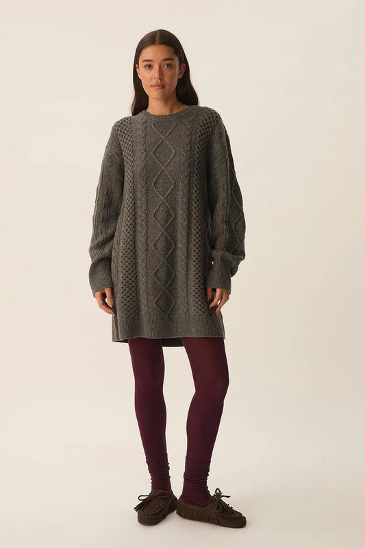 ROBE DORIANE ANTHRACITE