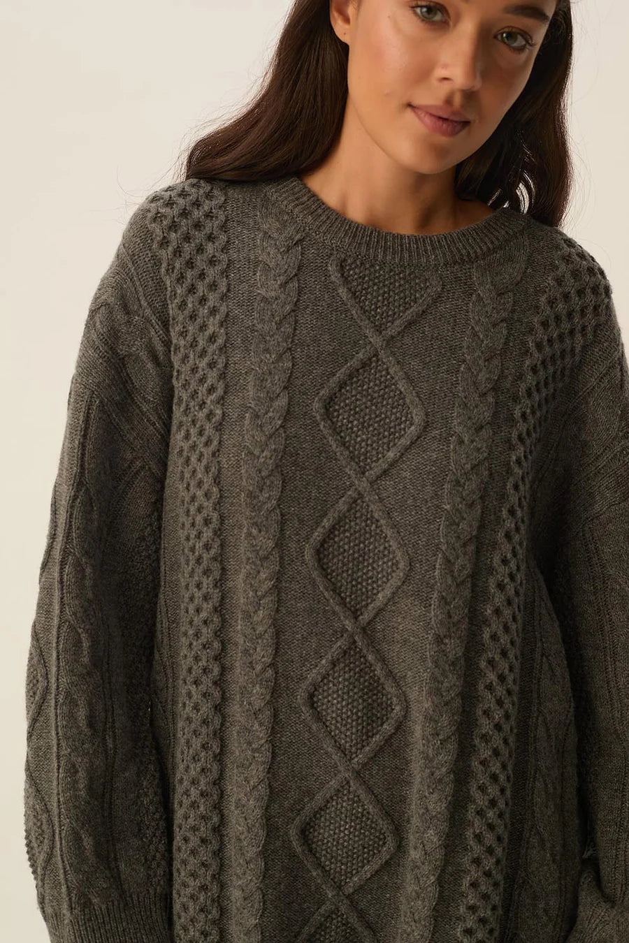 ROBE DORIANE ANTHRACITE