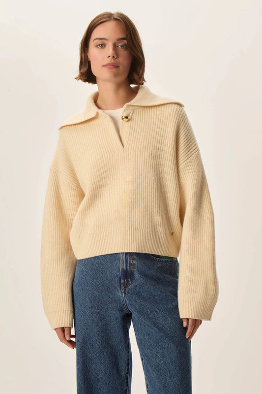 PULL DOMINO CREME
