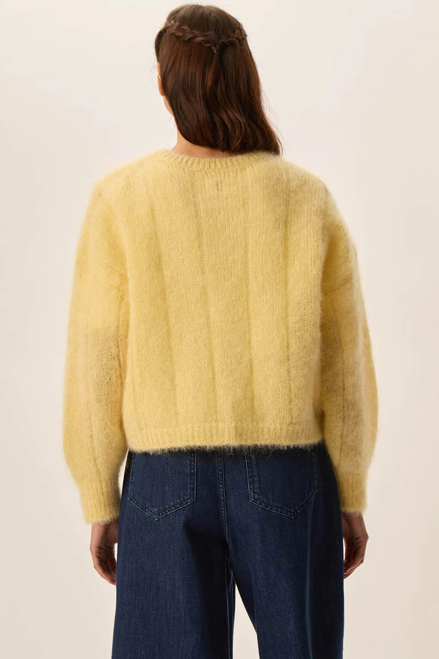 GILET CHOUETTE PAILLE