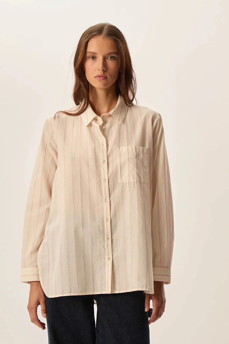 CHEMISE TINETTE LOUISIANA ROSE