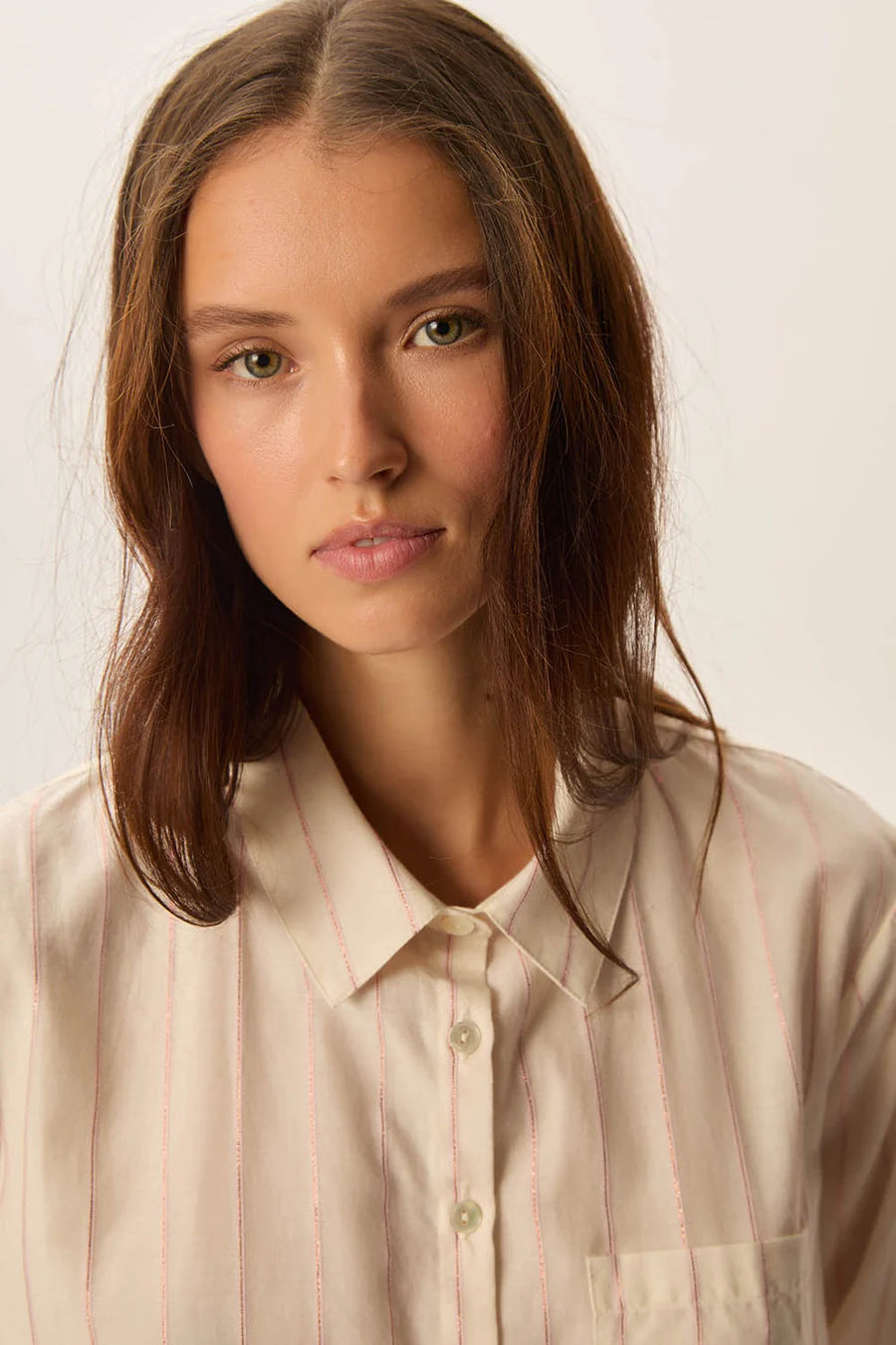 CHEMISE TINETTE LOUISIANA ROSE