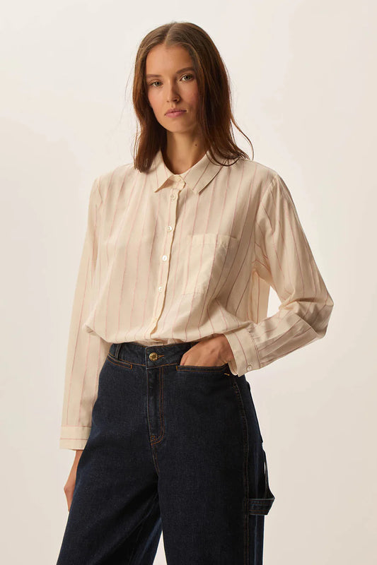 CHEMISE TINETTE LOUISIANA ROSE