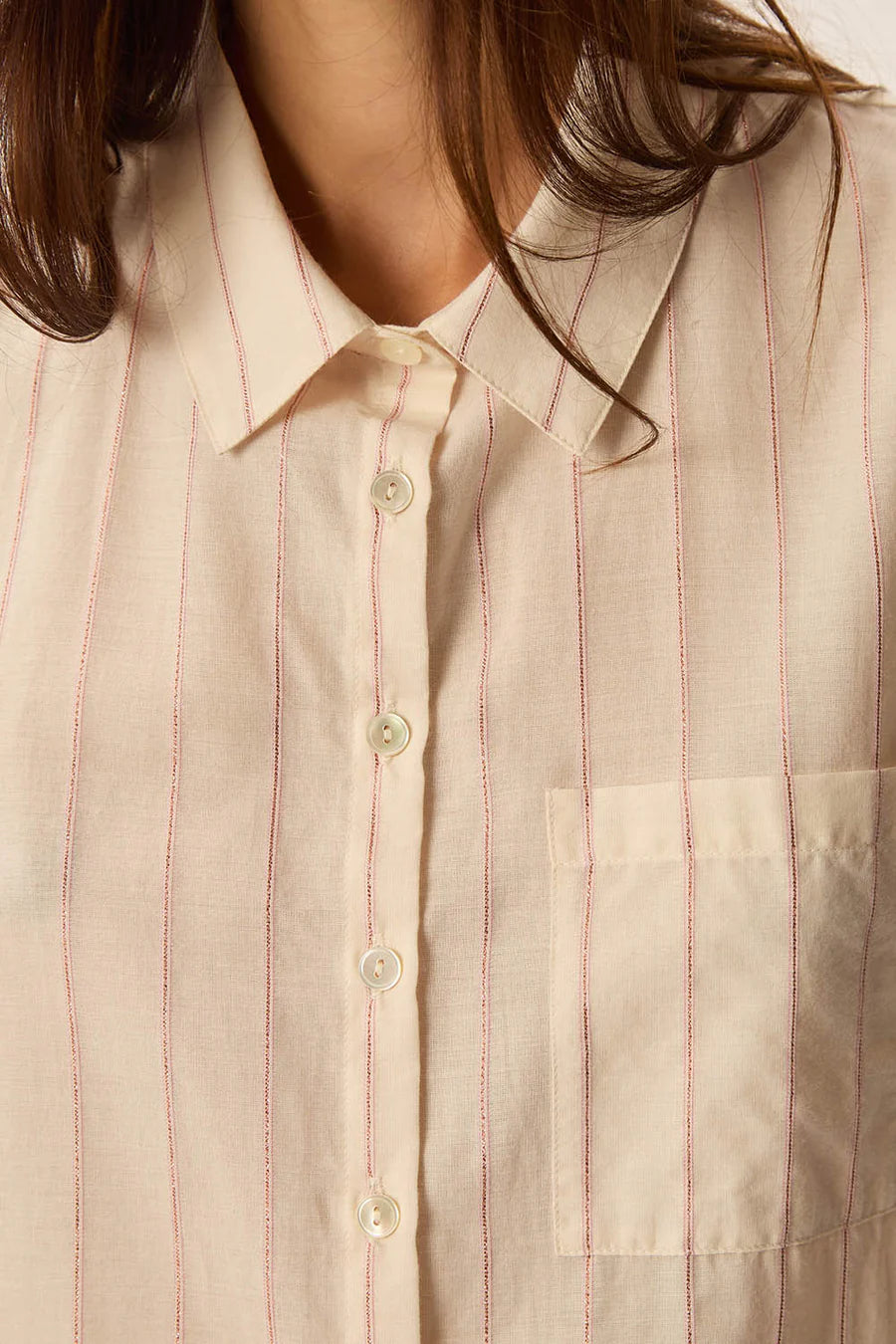 CHEMISE TINETTE LOUISIANA ROSE