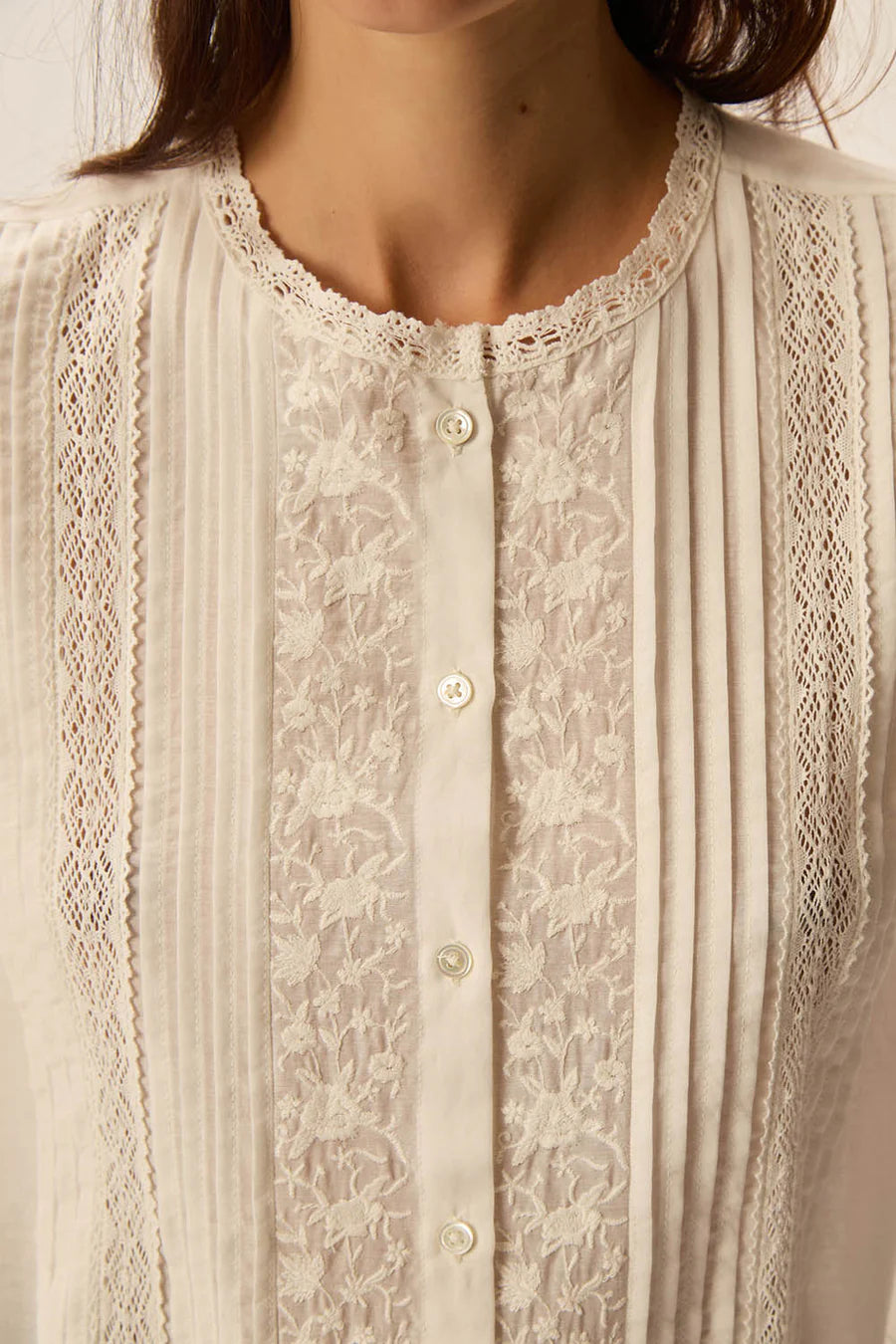 BLOUSE ETERNEL ECRU