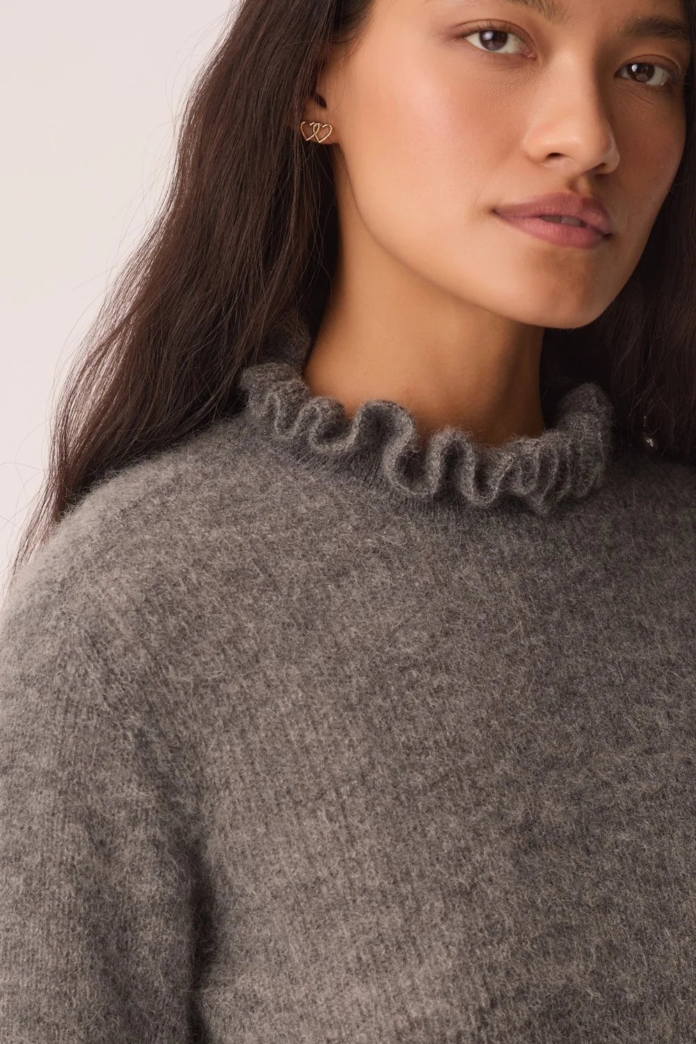 PULL CANELLO GRIS MOYEN