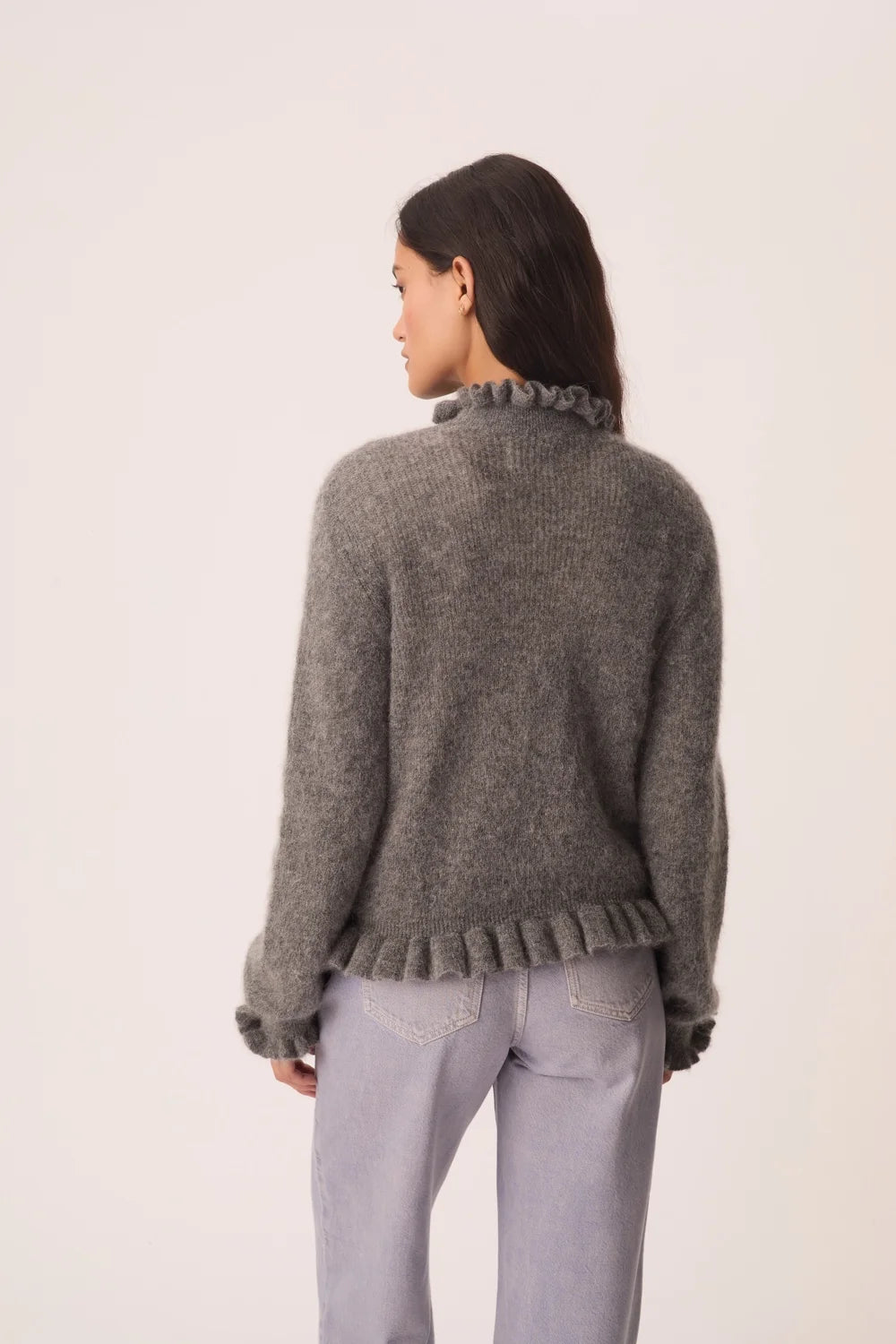 PULL CANELLO GRIS MOYEN